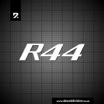 Robinson R44 Helicopter Sticker Set